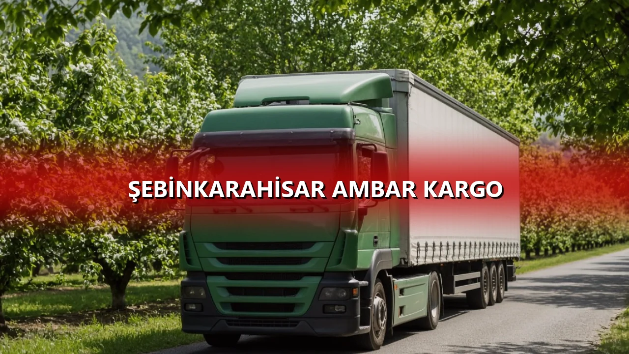 Şebinkarahisar Ambar Kargo