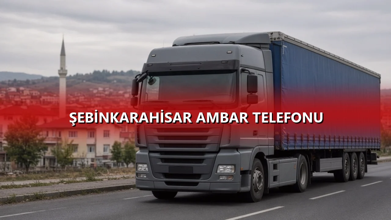 Şebinkarahisar Ambar Telefonu